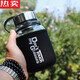 德國(guó)進(jìn)口品質(zhì)玻璃杯情侶泡茶鋼化保溫超大容量水杯子泡茶杯防摔便攜耐高溫透明的 700毫升+茶漏+杯套