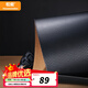 松能 碳纖維紋理桌墊雙面超大桌墊加厚護(hù)腕電競(jìng)電腦辦公室桌墊書桌皮革防水寫字桌墊有機(jī)硅桌墊 黑 【60*120cm】軟木&碳纖維質(zhì)感
