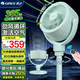 格力（GREE）空氣循環(huán)扇家用電風(fēng)扇直流變頻一級能效落地扇臺地兩用風(fēng)扇遙控臺扇 竹青+翡翠玉FXDZ-20X61Bcg5