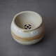 雅輊茗品 日式手工粗陶建水茶盂帶蓋復(fù)古家用茶道茶渣缸收廢水茶洗茶桶配件 秋夢(mèng)-素紋建水