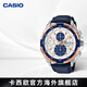 卡西歐（CASIO）海洋之心男表 休閑簡(jiǎn)約指針防水石英商務(wù)男士手表 七夕情人節(jié)禮物 EFR-539L-7CVUDF