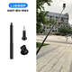WLOONGInsta360Go3s配件影石拇指相機(jī)保護(hù)套騎行支架自拍桿兔籠三腳架 1.2米自拍桿