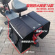 XLHBIKE  黑色帆布多功能馱包單側掛包自行車(chē)側邊包馱包自行車(chē)包 雙側防水馱包跨度18CM【單側容量20L】