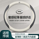 廣汽傳祺方向盤套M8/M6PRO/GS4/GS3/GS8/GS5/GS4PLUS影豹傳奇把套 真皮白色+壓花黑色傳祺標(biāo)圓形