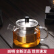 尚明加厚耐熱玻璃茶壺過(guò)濾花茶沖茶壺泡茶器功夫茶具小茶壺單個(gè) 470ml壺