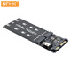NFHK Slimline SSD 8654+SATA擴展卡轉PCI-E NVME+NGFF板適配器 轉接卡