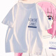 結盟者孤獨搖滾T恤衫二次元衣服夏季學(xué)生動(dòng)漫卡通周邊cos服寬松短袖男女 2 常規 3XL