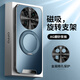 數(shù)碼汪【360°旋轉(zhuǎn)支架】oppofindx6pro手機殼findx6保護套磨砂磁吸支點軟邊鏡頭全包防摔高級男女外殼 【遠峰藍】選擇對應(yīng)型號 OPPO Find X6