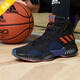 阿迪達斯（adidas）休閑鞋秋季男鞋ProBounce實(shí)戰高幫籃球鞋緩震透氣運動(dòng)鞋 FW5744/拼色 42.5