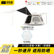 探險者（TAN XIAN ZHE）帳篷戶(hù)外露營(yíng)防雨過(guò)夜3人-4人帶氣墊5-8人超大六角帳篷裝備全套 【3-5人黑膠帳篷+天幕】+防潮墊