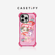 CASETIFY  SLOWCOASTER系列 Hug貼紙印花 手機殼適用 iPhone 16 Pro Max 櫻草粉（超強韌防摔Magsafe） iPhone 16 Pro Max