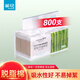 茶花棉簽一次性雙頭堅韌竹軸化妝棉棒掏耳朵家用棉簽棒棉花棒日用 【圓頭】棉簽800支