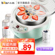 小熊（Bear） 酸奶機 家用全自動(dòng)米酒機酸奶發(fā)酵機微電腦控溫定時(shí)304不銹鋼1L大內膽 陶瓷小內膽4分杯自制酸奶 陶瓷4分杯 藍色SNJ-B10U3