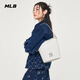 MLB官方 男女暗紋老花水桶包明星同款休閑斜挎包BML02 紐約洋基隊(duì)/淺炭灰色 均碼
