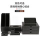 利藍（LEADLAND）商務(wù)辦公用品套裝組合辦公室多功能筆筒文具收納套裝皮革文件夾架文件框文件柜 商務(wù)之選T05(6件) 黑色