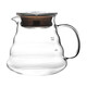 美喜啡（The favorite coffee） 手沖咖啡壺家用玻璃咖啡滴漏壺濾網(wǎng)過濾杯細(xì)口壺云朵壺 600ML