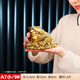 景庫(kù)   黃銅三足金蟾擺件家居裝飾品辦公室開(kāi)業(yè)禮品擺件 A7小金蟾