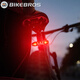BIKEBROS自行車(chē)尾燈創(chuàng  )意戶(hù)外夜騎USB充電騎行安全車(chē)警示燈公路山地車(chē) 長(cháng)款