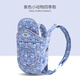 愛(ài)源美（aiyuanmei）嬰兒背帶前后兩用夏季透氣網(wǎng)多功能新生兒橫抱前抱式寶寶外出簡(jiǎn)易 紫色小動(dòng)物 四季布款