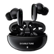 【99成新】DOUBLE TUNE鵝卵石系列 真無(wú)線(xiàn)藍牙耳機 24h續航 藍牙5.3 適用蘋(píng)果華為小米手機黑色 七夕禮物  