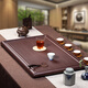 壺來(lái)運轉 宜興紫砂茶盤(pán)茶托功夫茶具長(cháng)方形簡(jiǎn)約仿電木茶盤(pán)家用茶臺套裝 老紫泥款 100*50*3.8