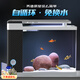 寵盒魚缸小型桌面魚缸超白玻璃魚缸懶人免換水生態(tài)魚缸客廳側(cè)濾魚缸 方形超白魚缸+造景大禮包+豪華版濾材