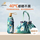 范爺家 雙層防曬晴雨傘五折拎包傘防紫外線彩膠遮陽(yáng)傘兩用傘生日禮物 雙層太陽(yáng)傘【原野薔薇+拎包】