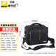 尼康（Nikon）原裝定制 半軟 黑色/米色單反相機包 單肩斜跨攝影包 用于 適用尼康Z63代 Z5二代 Z50二代