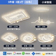 歐普照明新款星空燈led客廳燈吸頂燈全屋組合臥室套餐燈現(xiàn)代簡約包安裝 白色套餐22 三室兩廳-小米智能