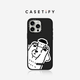 CASETIFY 小狗愛(ài)咖啡/小狗貼紙 適用于iPhone16promax/15pro手機(jī)殼 小狗愛(ài)咖啡【磨砂黑（Magsafe）】 iPhone 15 Pro