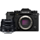 【95成新】富士（FUJIFILM）X-T5/XT5 微單相機(jī) 套機(jī)（35mm F2) 4020萬(wàn)像素 7.0檔五軸防抖 6K30P 經(jīng)典機(jī)械撥盤(pán) 黑色