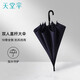 天堂傘 雨傘半自動(dòng)加大10骨加固商務(wù)男女長(zhǎng)柄傘防曬傘直桿遮陽(yáng)傘晴雨傘 藏青色