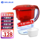 藍盾 凈水器家用富氫堿性濾水壺自來(lái)水龍頭過(guò)濾器飲水機直飲杯軟濾芯一體套式廚房純臺上式桌面不插電 【一芯可用8周】水壺*1+濾芯*1