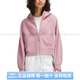 lululemonScuba 舒適休閑柔軟開衫拉鏈連帽長袖外套衛(wèi)衣 女款高顏值時尚潮 胭脂玫瑰/RSBL/GOLD M L