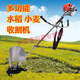 短云汽油小麥水稻收割機 養(yǎng)殖農(nóng)用小型割谷機 家用割草機割麥神器除草 四沖側(cè)掛  加純汽油