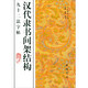 漢代隸書間架結構九十二法字帖