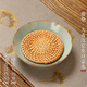 竹茗堂汝窯開片可養(yǎng)壺承干泡臺(tái)茶承儲(chǔ)水禪意家用茶臺(tái)茶托盤功夫茶具壺托 藤墊-天青汝窯葵口壺承 無規(guī)格