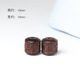 玉真小店小葉紫檀雕刻福字桶珠六字真言佛珠手串配件散珠隔珠diy 紫檀六字真言桶珠