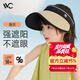 VVC遮陽帽男女童防紫外線大帽檐遮臉太陽帽戶外帽子 兒童款-撞茶