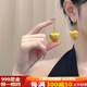金啟順999足金愛心長款耳墜5D純金耳鉤高級黃金耳環(huán)ins風足金輕奢耳飾女 一對足金耳墜【金重約5.2g】