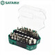 世達（SATA）30件套6.3系列手動旋具頭組套螺絲批頭套裝09331