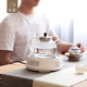 祥福煮茶壺耐高溫玻璃養(yǎng)生茶壺多功能單壺 日式家用簡(jiǎn)約加厚燒水泡茶器花草茶水壺配濾網(wǎng) 樂透樂茗煮茶壺