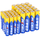 比苛碳性干電池適用遙控器掛鐘鼠標(5號20粒+7號20粒)組合套裝