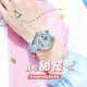 佰時(shí)頓（BASID）電子手表女學(xué)生運動(dòng)多功能小學(xué)初中高中生青少年手表男女通用防水 6067霧霾藍【夜光、鬧鐘、計時(shí)】