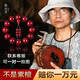 蘇小北印度小葉紫檀手串滿(mǎn)金星高油密老料檀香木文玩佛珠108顆男女款 20mm*12顆-二膘料高油密滿(mǎn)金星
