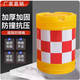 廠家直銷600*800吹塑水馬水馬防撞桶圓形反光船型桶吹塑防撞沙桶 標(biāo)準(zhǔn)