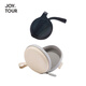 JOYTOUR太陽鏡可折疊墨鏡 潮流遮光防曬防眩光護(hù)目鏡便攜兒童眼鏡 亮黑