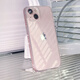閃粉邊玻璃iphone14promax蘋果13手機殼12透明仙女薄防摔保護套plus網(wǎng)紅火全笑源 【星空粉】閃粉邊玻璃殼 iPhone15 Plus