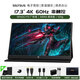 閃蛇4k120hz高刷17.3便攜式顯示器2k144電腦小副屏15.6筆記本擴展屏switch屏幕ps5手機外接拓展屏18吋 17.3吋【4K60Hz】500亮度廣色域