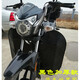 男士125摩托車(chē)擋風(fēng)板下前保險杠擋水板擋泥板冬季改裝通用150配件 {加厚型}分體擋風(fēng)板(黑色)